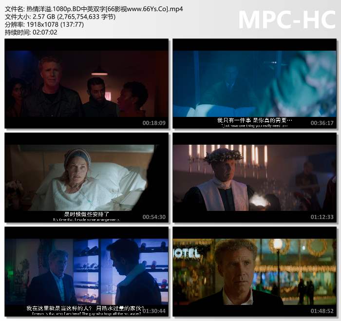 2022喜剧《热情洋溢》1080p.BD中英双字评论